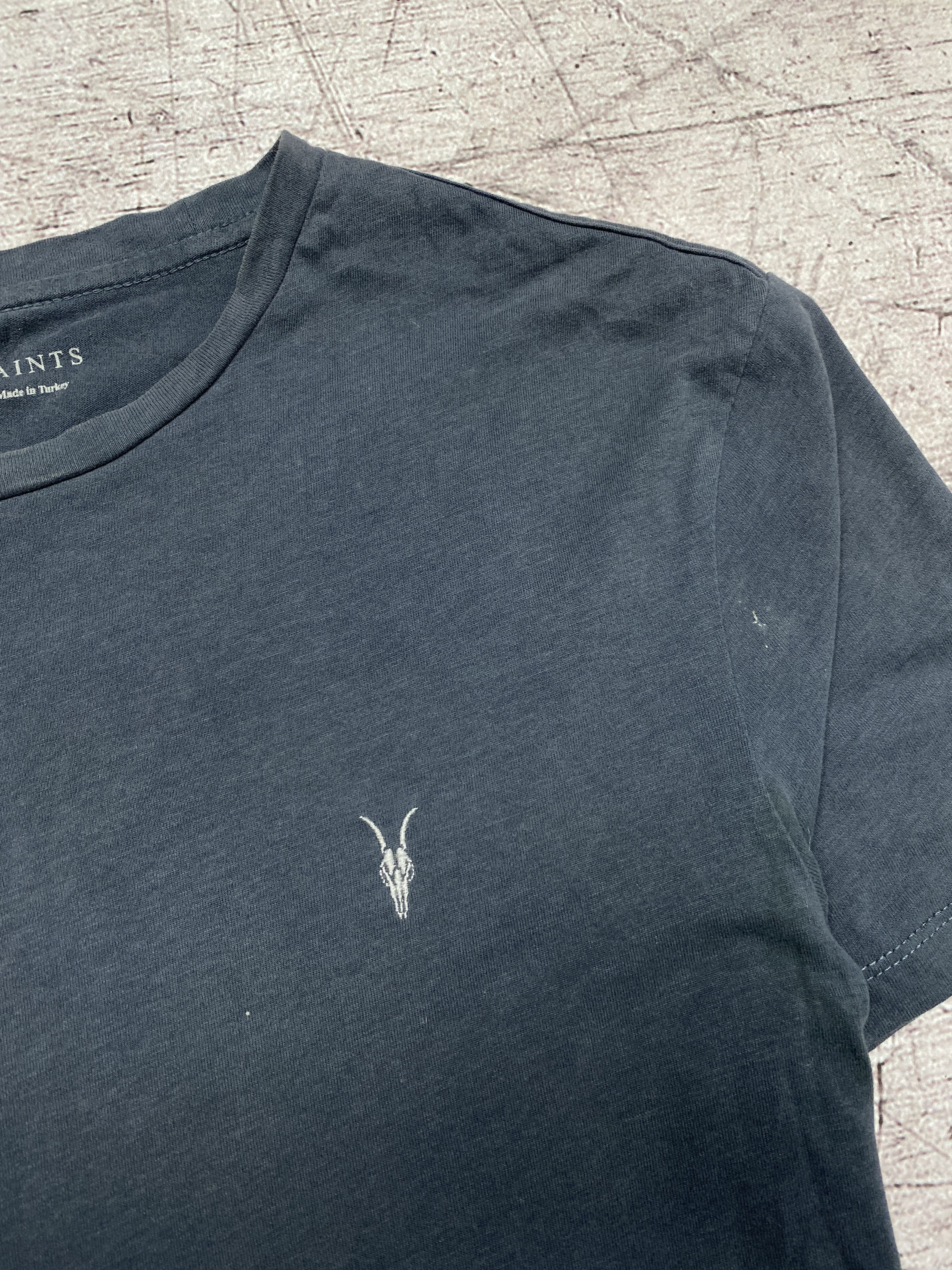 Allsaints × Vintage Allsaint Vintage Mens Brace Tonic Crew Neck T-Shirt Size US XS / EU 42 / 0 - 3 Thumbnail