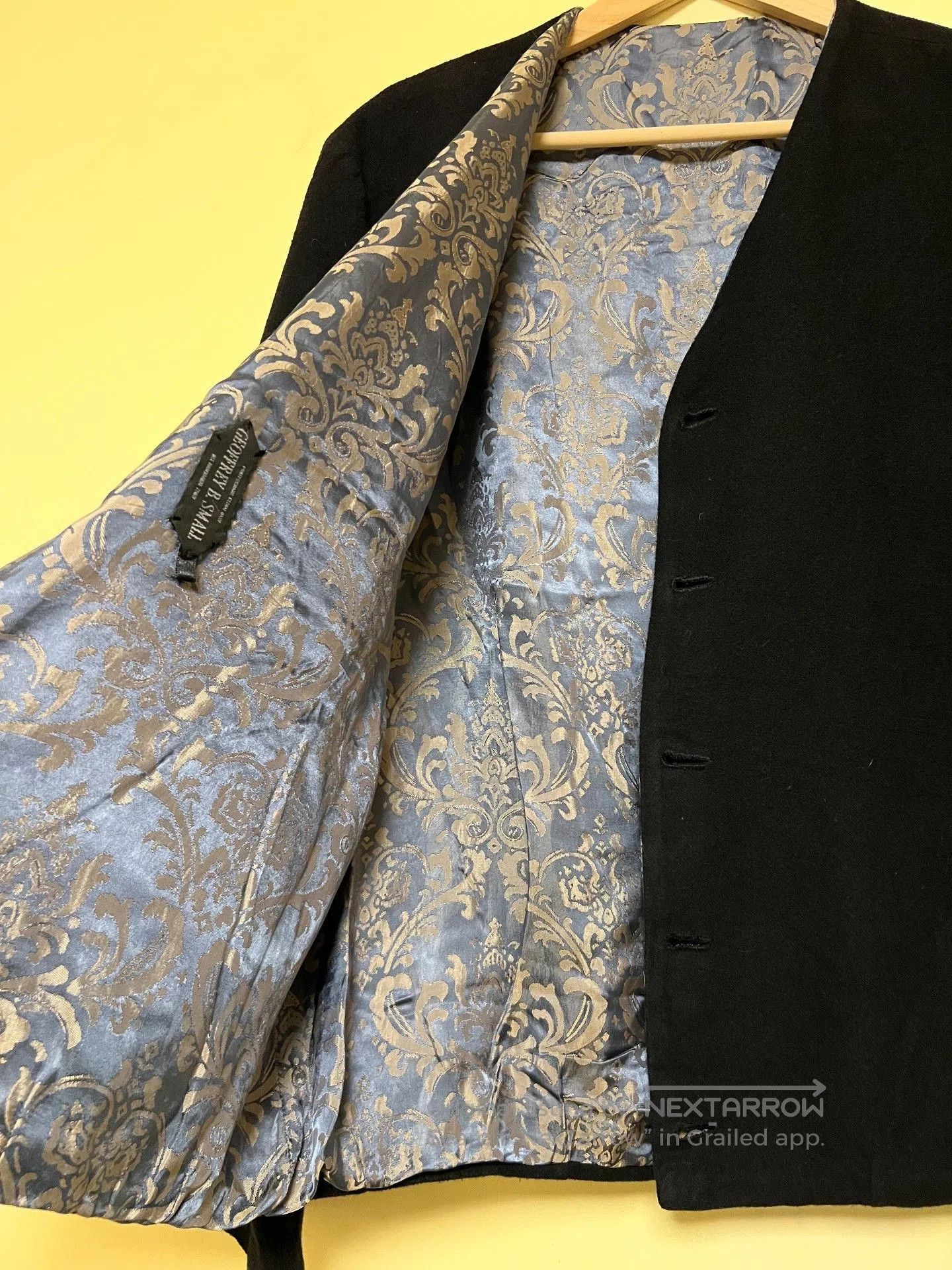 Geoffrey B. Small Geoffrey.B.SMALL Collarless Blazer. Size US M / EU 48-50 / 2 - 6 Thumbnail