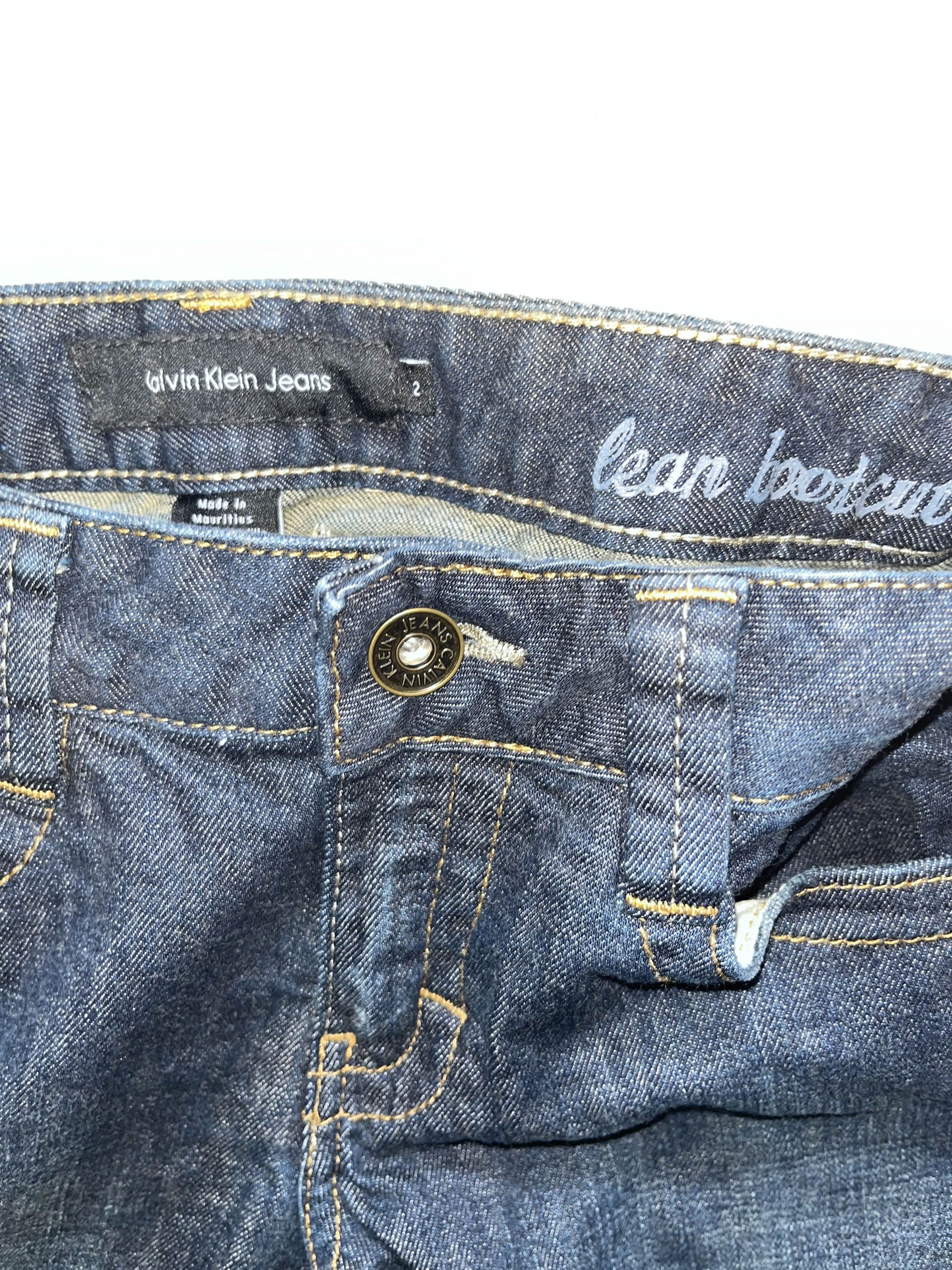 Calvin Klein Vintage Y2K Calvin Klein Bootcut Flared Jeans Size 26" / US 2 / IT 38 - 4 Thumbnail