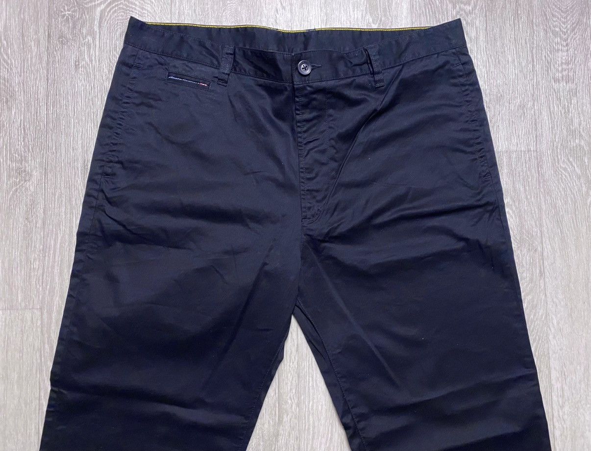Diesel Diesel Black Cotton Chino Casual Pants Trousers Formal Size US 34 / EU 50 - 9 Thumbnail