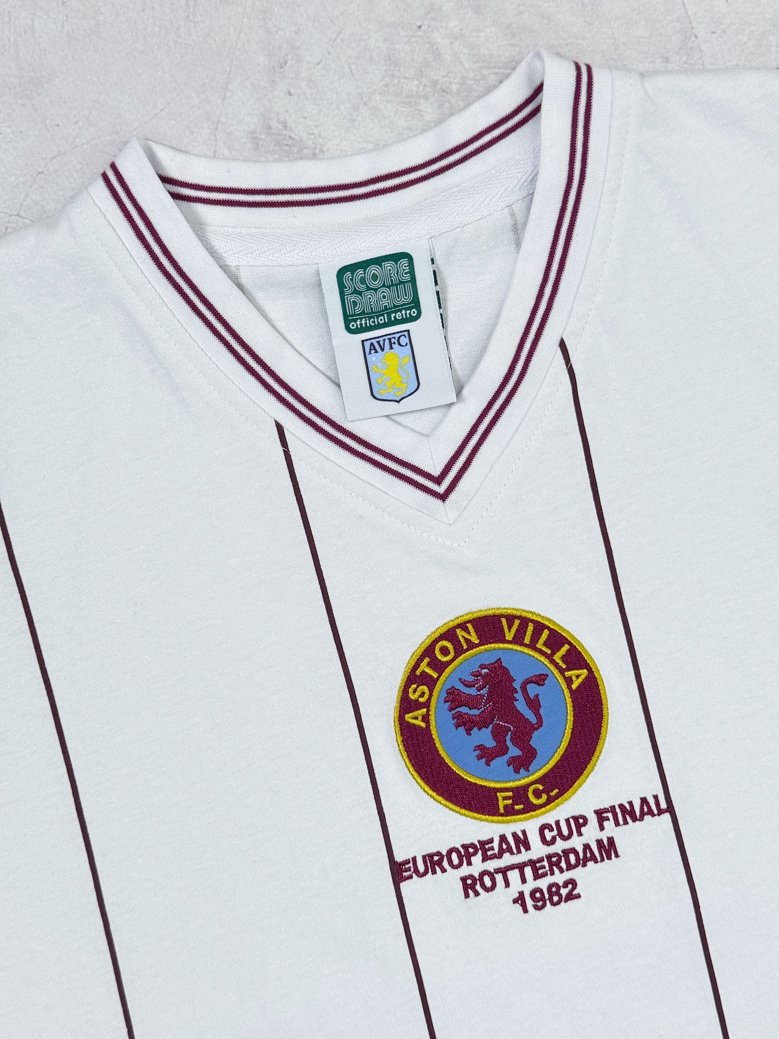 Sports Specialties European Cup Rotterdam 1982 Aston Villa Away Football Shirt Size US M / EU 48-50 / 2 - 5 Thumbnail