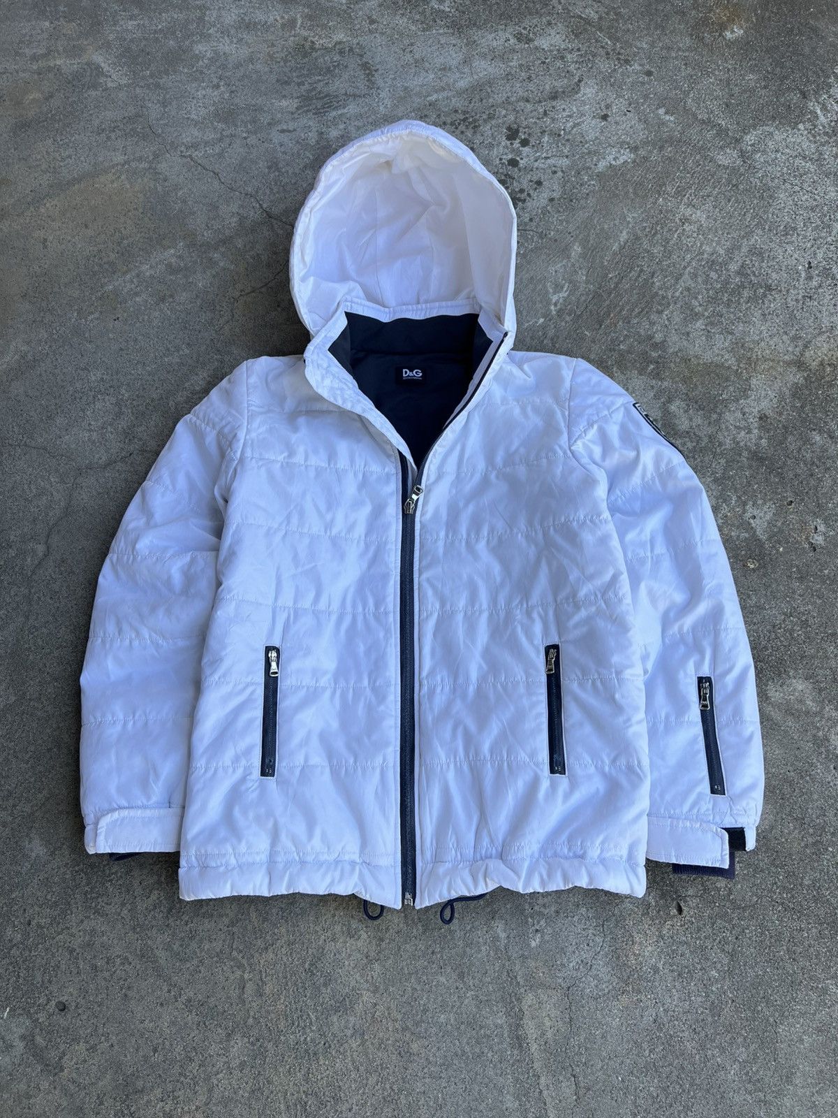 Dolce & Gabbana Vintage Dolce&Gabbana Down Jacket Puffer Ski Big Logo Y2k Size S / US 4 / IT 40 - 1 Thumbnail
