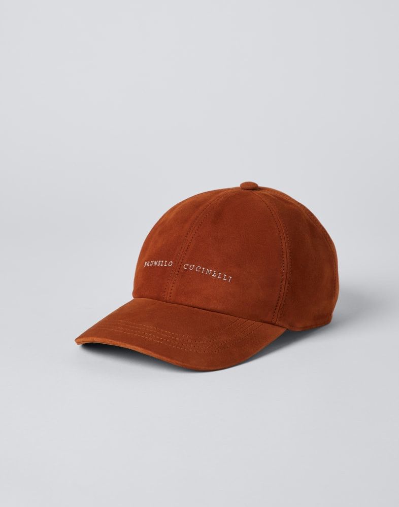 Brunello Cucinelli o1w1db10924 Size: OS / Leather Caps in Orange Size ONE SIZE - 1 Preview