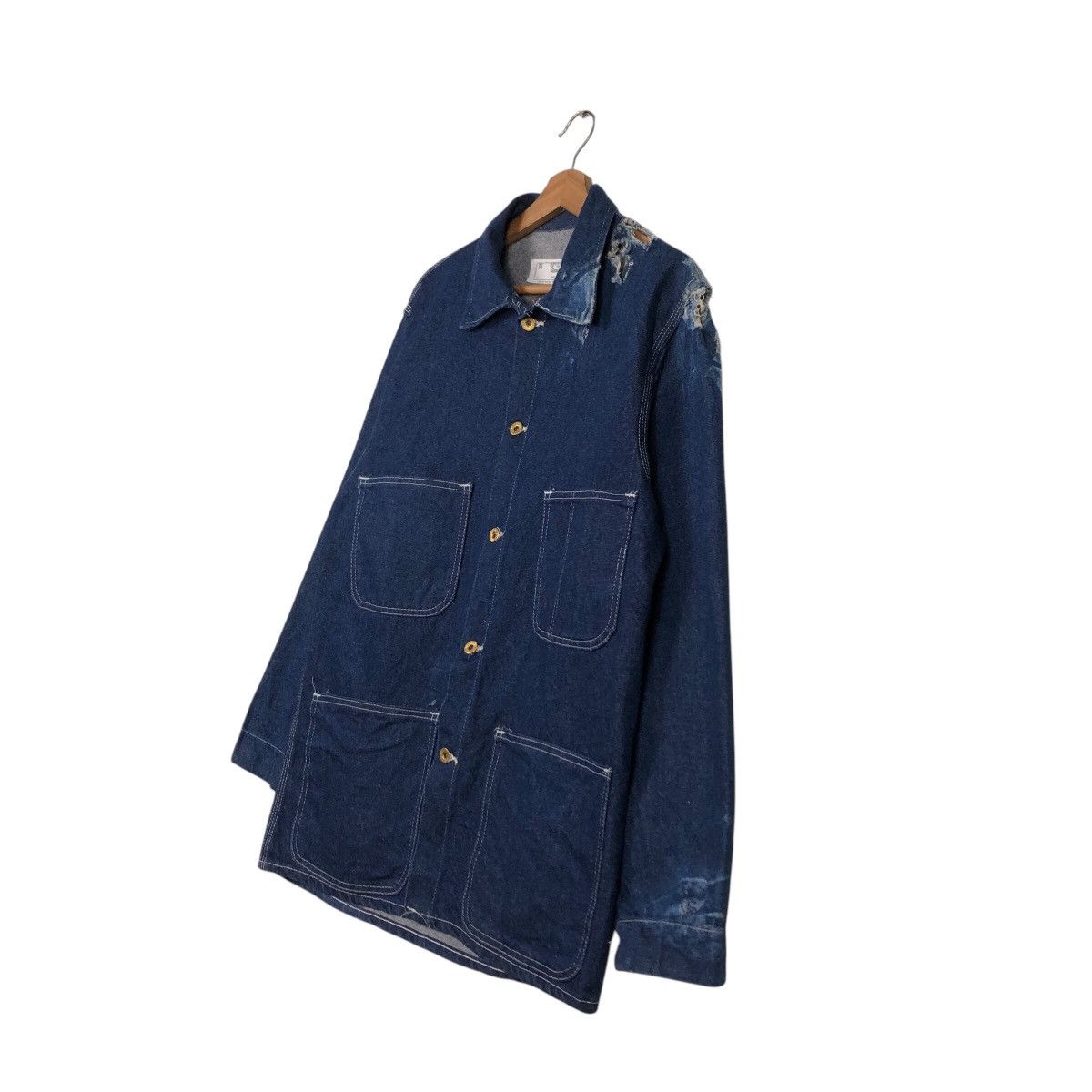 Toyo Enterprises 📌Vintage Chore Jacket Union Made Isanforized Universall Usa Size US M / EU 48-50 / 2 - 3 Thumbnail