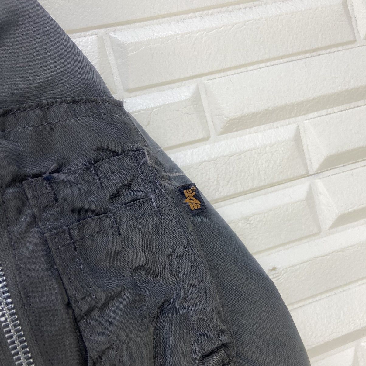Alpha Industries Vintage Alpha Industries USAF Flight Bomber MA-1 Jacket Size US L / EU 52-54 / 3 - 4 Thumbnail