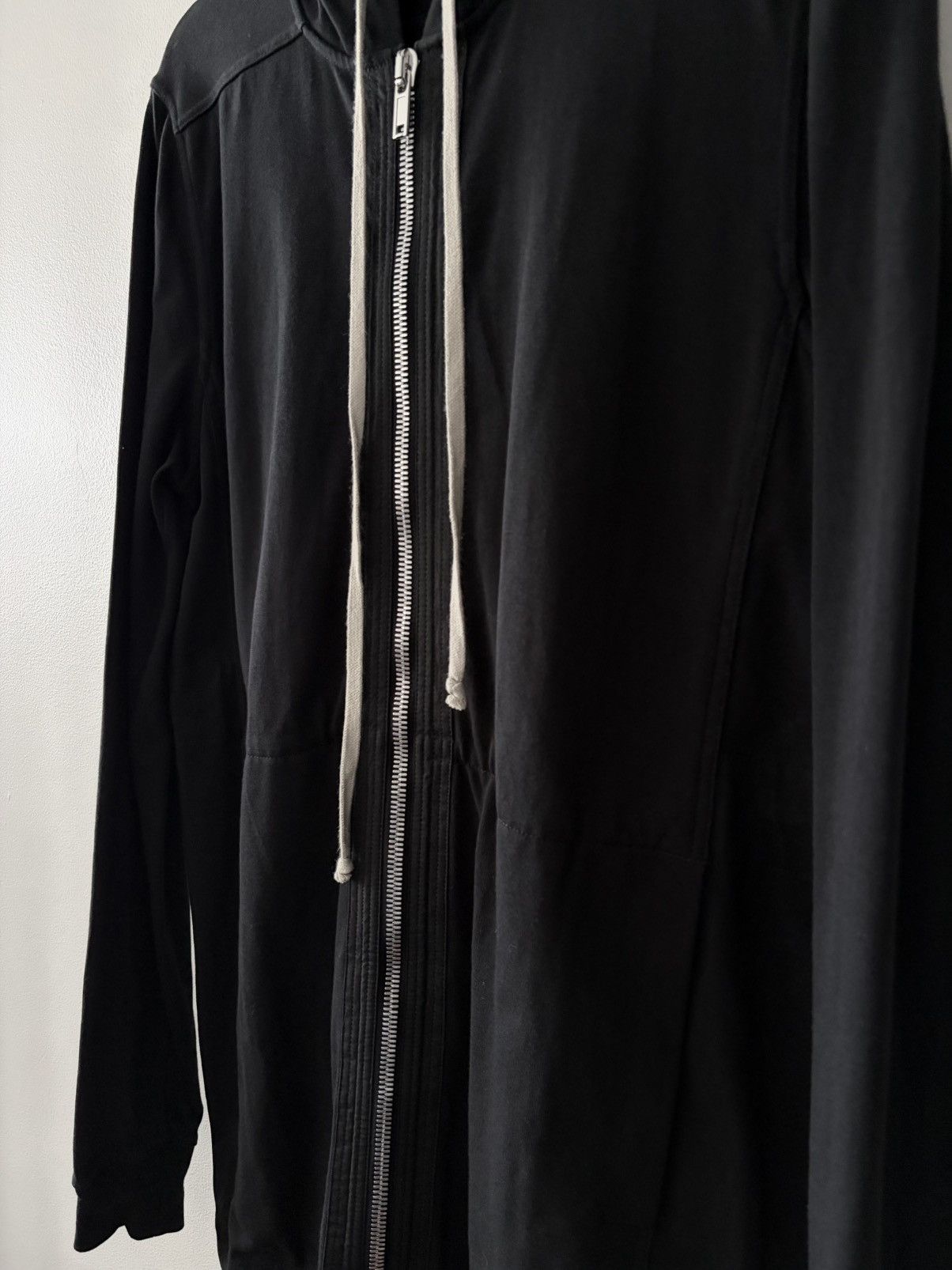 Rick Owens Rick Owens SS2019 "Babel" Elongated Zip-Up Hoodie Size US XS / EU 42 / 0 - 4 Thumbnail