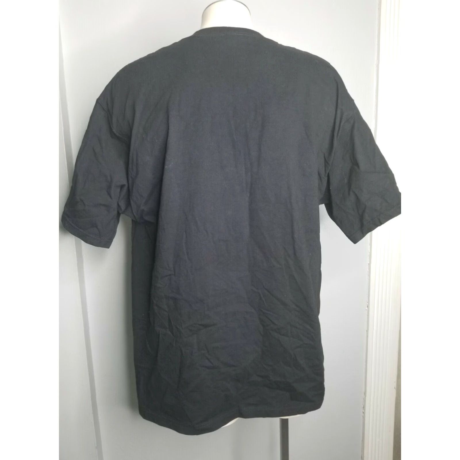 Fruit Of The Loom VINTAGE Retro Mens 2XL Skeleton Pirate Ship T Shirt FOL Lofteez Black Size US XXL / EU 58 / 5 - 4 Thumbnail