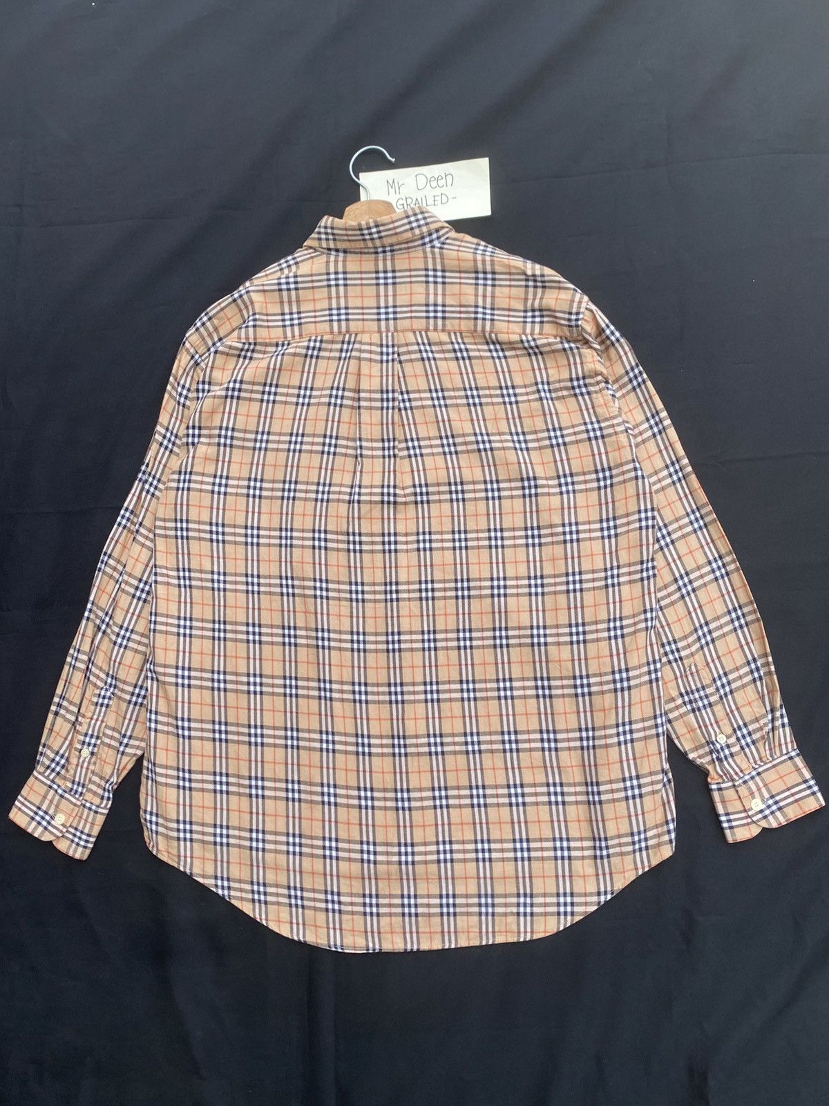 Burberry Rare Vintage Burberry Longsleeve Buttons Checkered Shirt Size US L / EU 52-54 / 3 - 20 Thumbnail