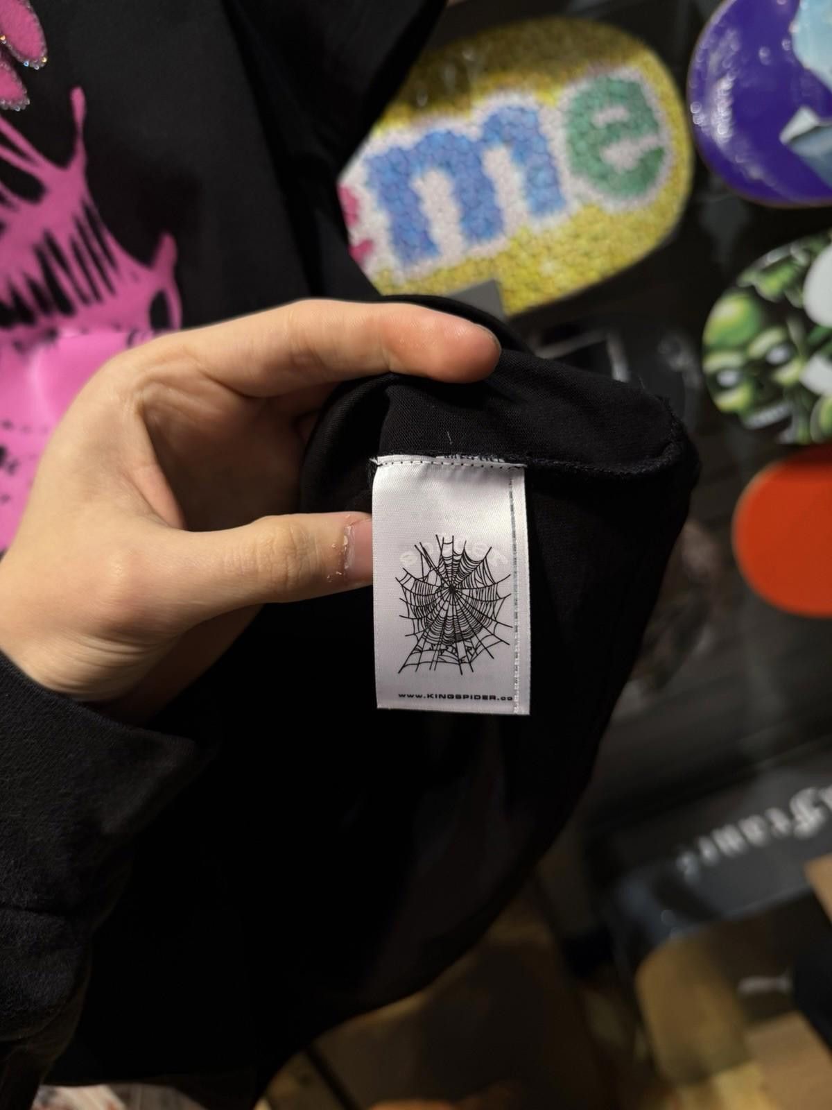 Sp5der Sp5der OG Web V2 Tee Stones Brand New Black Pink Size (M) Size US M / EU 48-50 / 2 - 6 Thumbnail