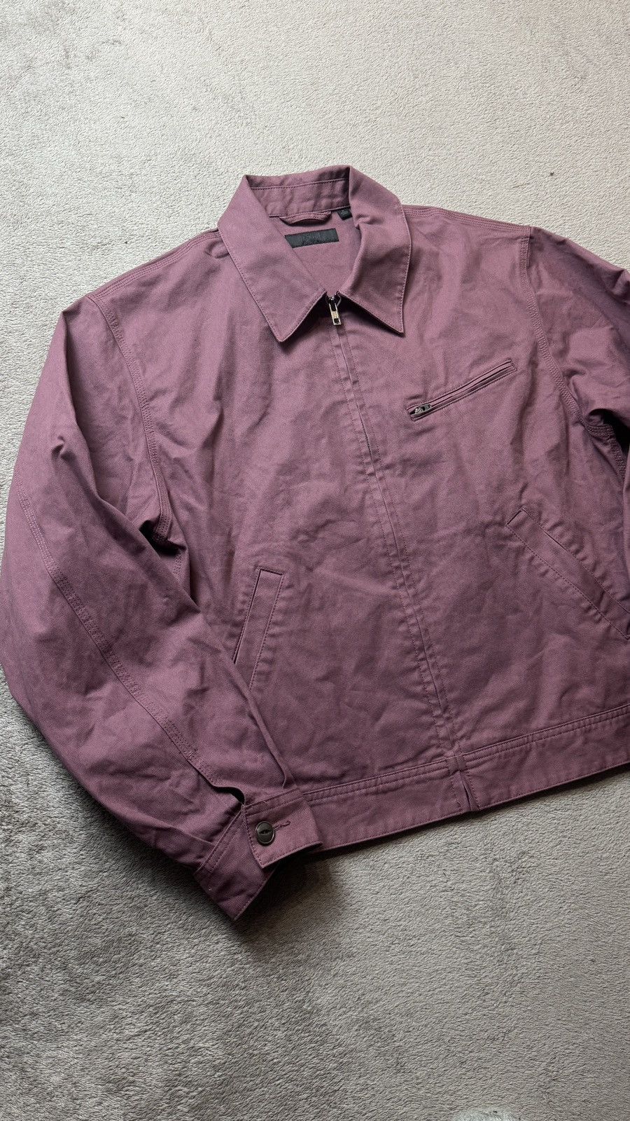 Japanese Brand Uniqlo Vintage Faded Baggy Detroit Jeans Jacket ysl stussy Size US S / EU 44-46 / 1 - 2 Thumbnail