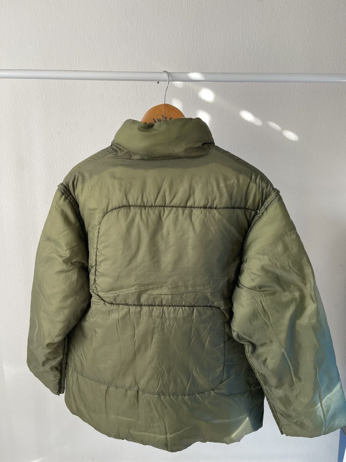 Grailed × Japanese Brand 2000s JipiJapa Army Green Puffer Reversible Jacket Size US L / EU 52-54 / 3 - 5 Thumbnail