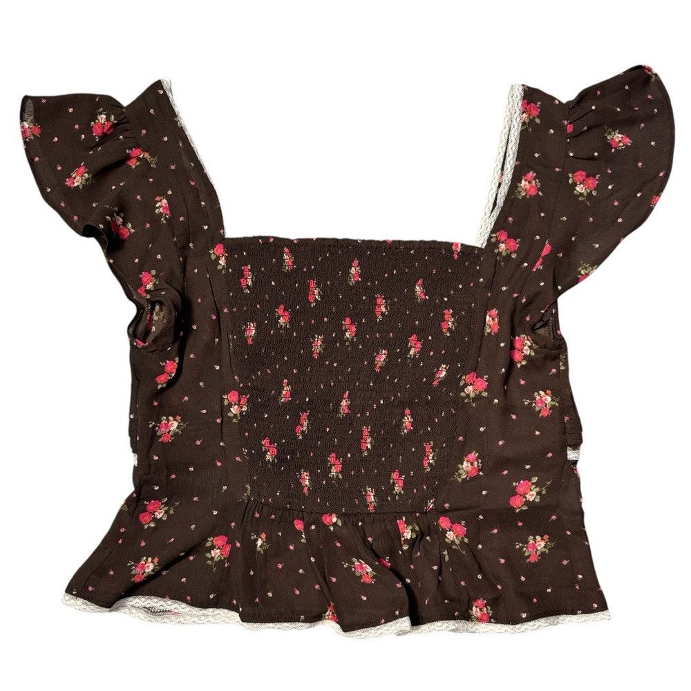 Free People NWT New Free People Prairie Field Black Coffee Combo Top Si Size S / US 4 / IT 40 - 4 Thumbnail