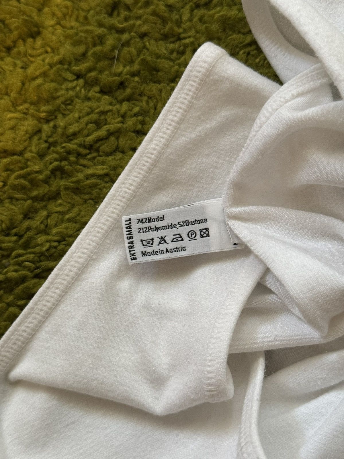 Designer × Wolford Wolford minimalist white tank top Size XS / US 0-2 / IT 36-38 - 5 Thumbnail
