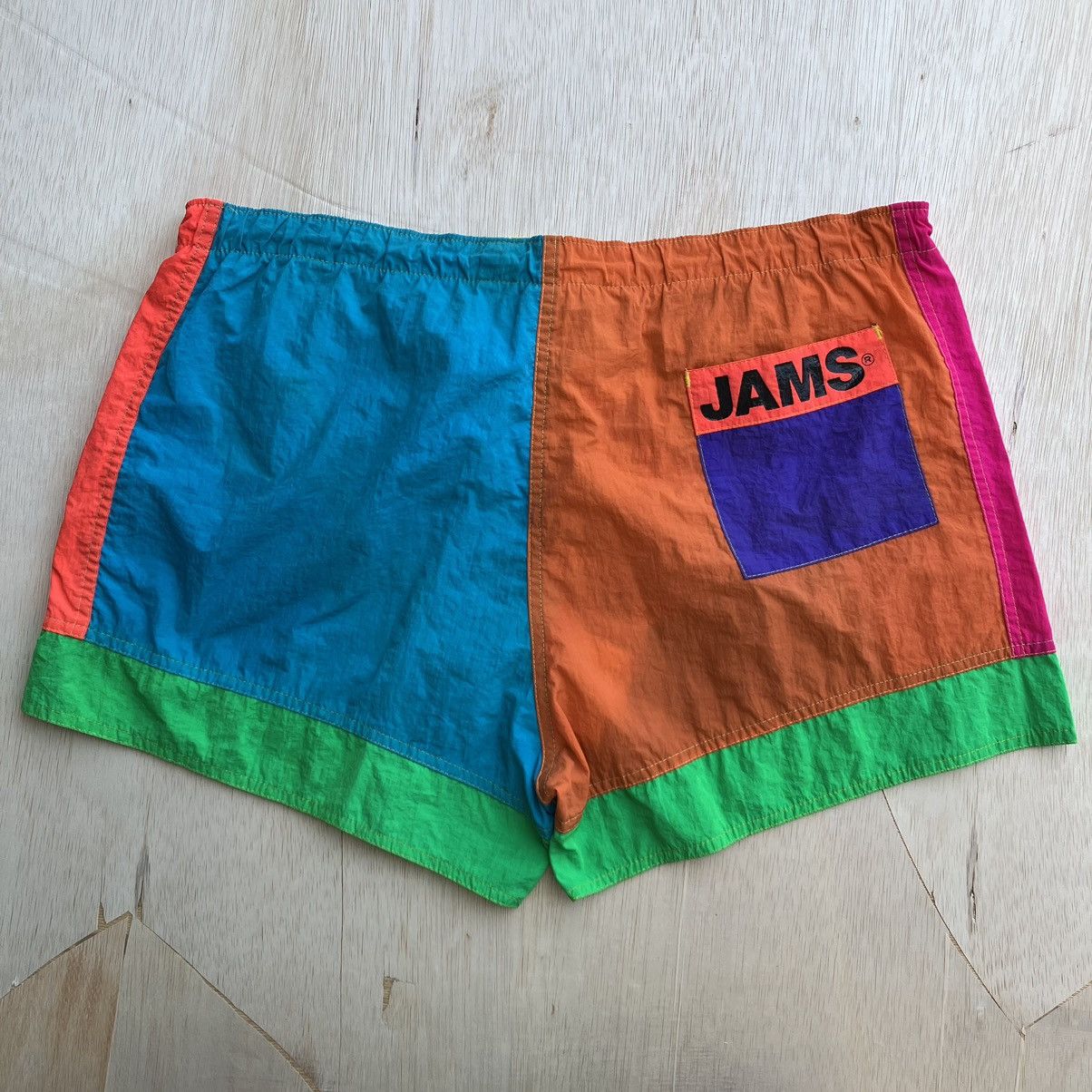 Jams World × Polo Ralph Lauren JAMS WORD COLORBLOCK SHORT BEACHWEAR Size US 40 / EU 56 - 4 Thumbnail
