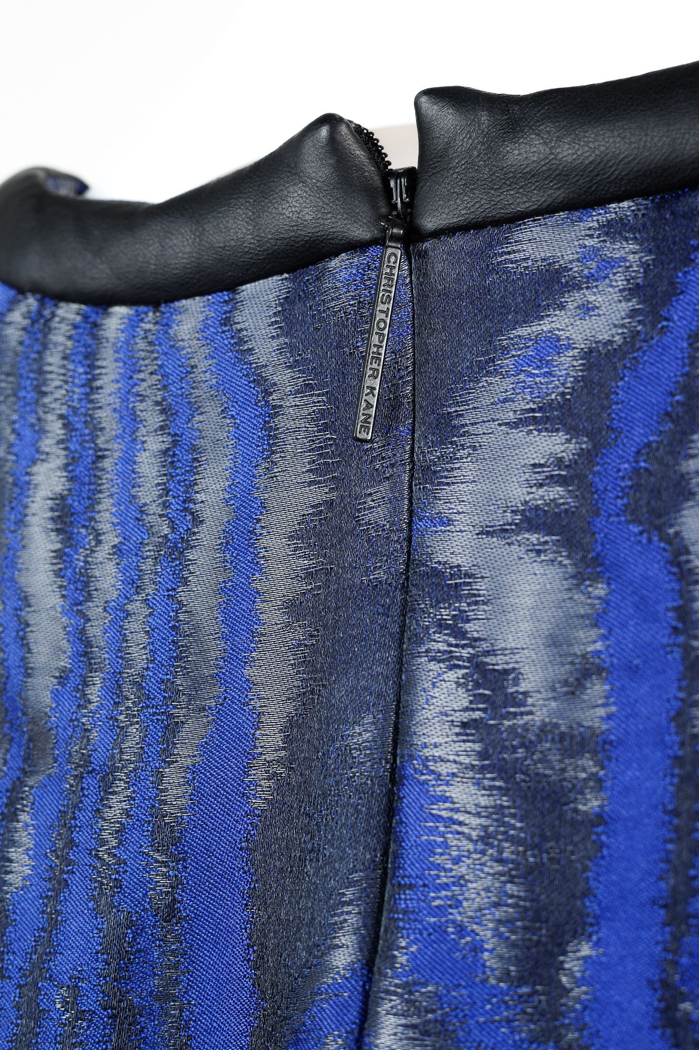 Christopher Kane Christopher Kane AW/12 Metallic Silk Jacquard Sleeveless Top Size M / US 6-8 / IT 42-44 - 7 Thumbnail