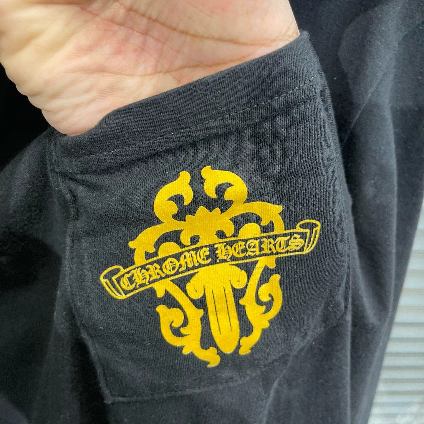 Chrome Hearts Chrome Hearts Classic Yellow Dagger Om Longsleeve L Mint Size US L / EU 52-54 / 3 - 4 Thumbnail