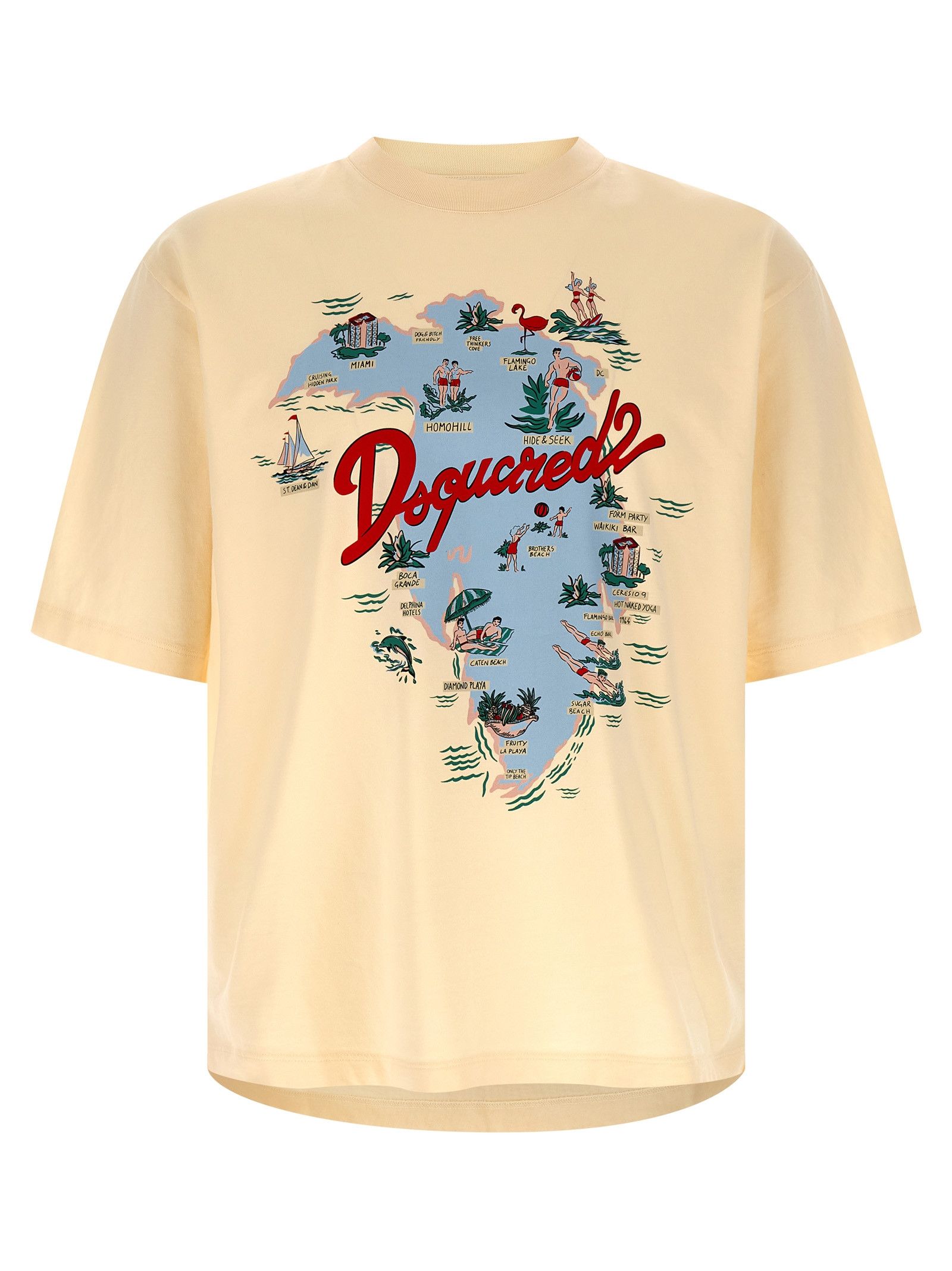 Dsquared2 Printed T-Shirt Size US M / EU 48-50 / 2 - 1 Thumbnail