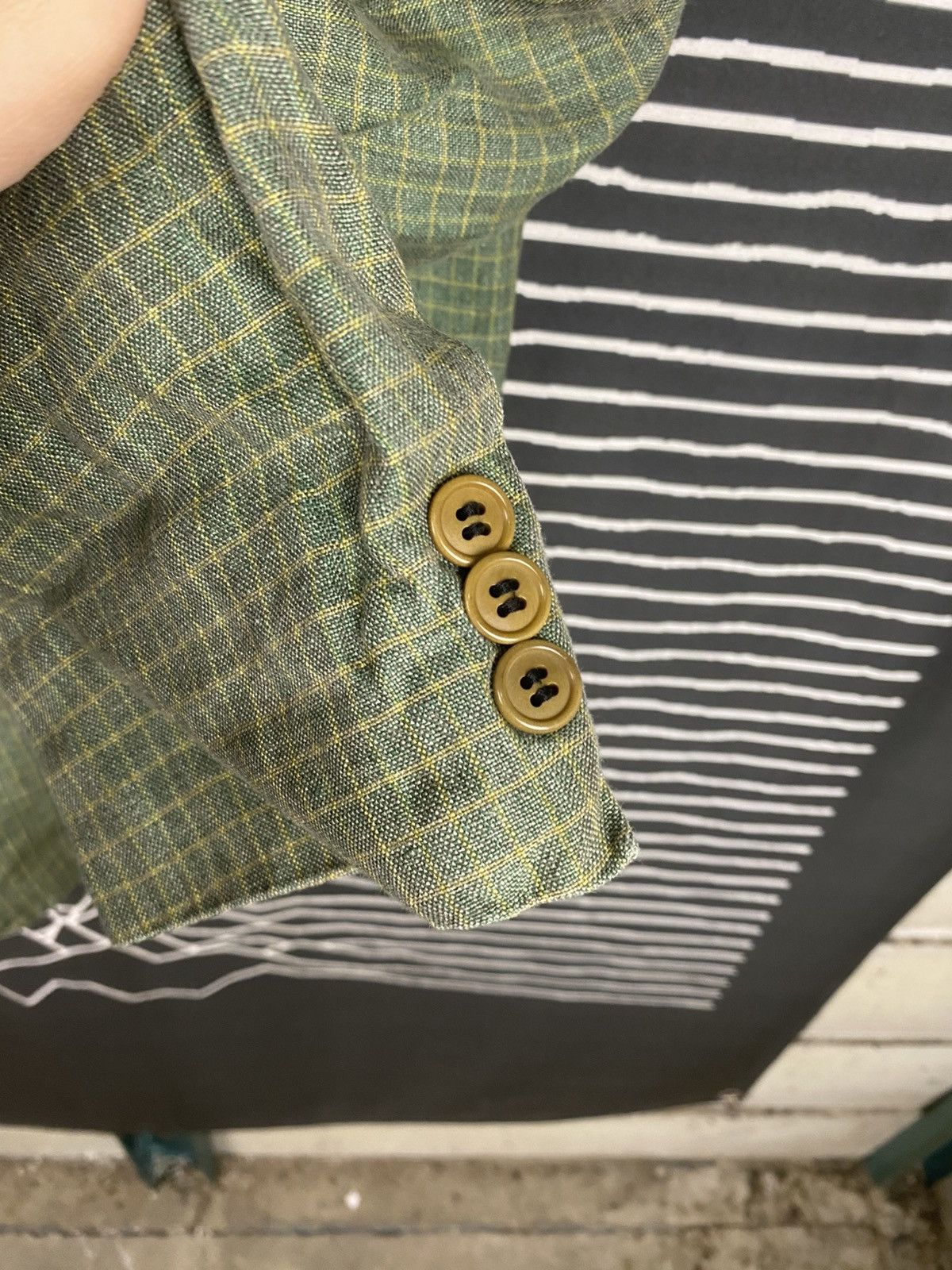 Paul Smith Vintage Paul Smith Green Casual Suit Size 40L - 7 Thumbnail
