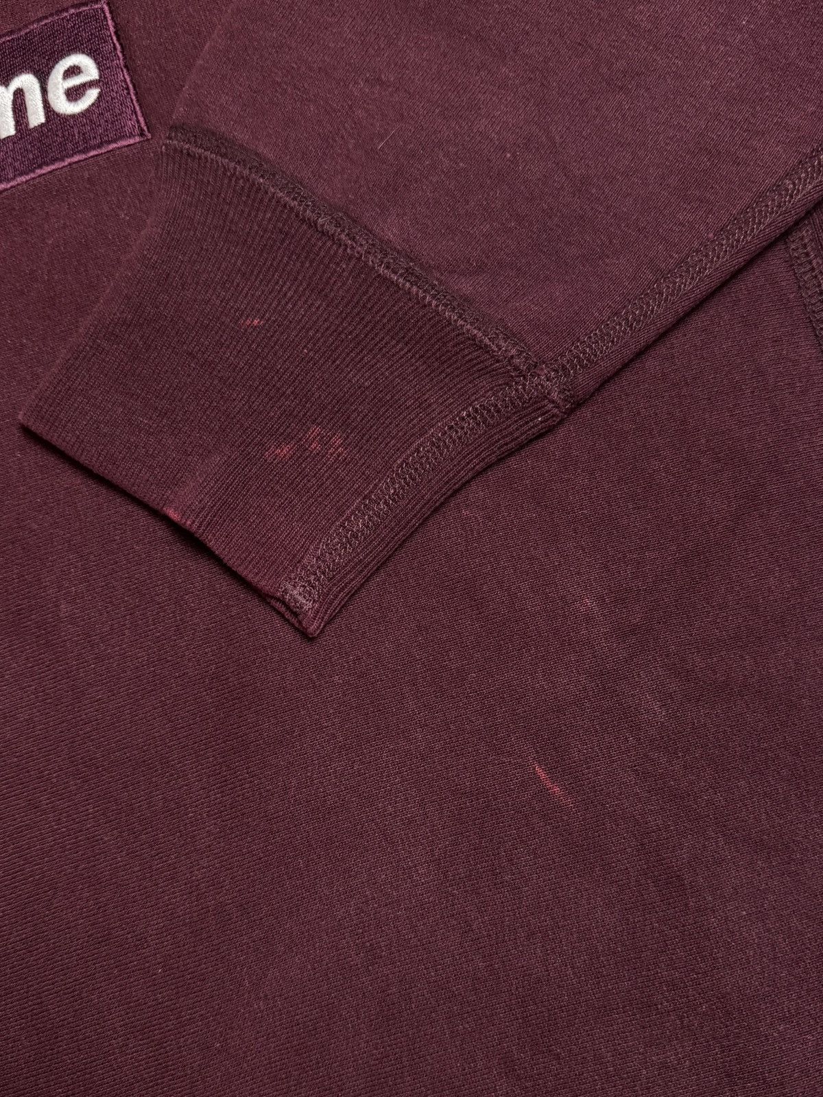 Supreme Supreme Wine Box Logo Crewneck 1999 Size US L / EU 52-54 / 3 - 4 Thumbnail