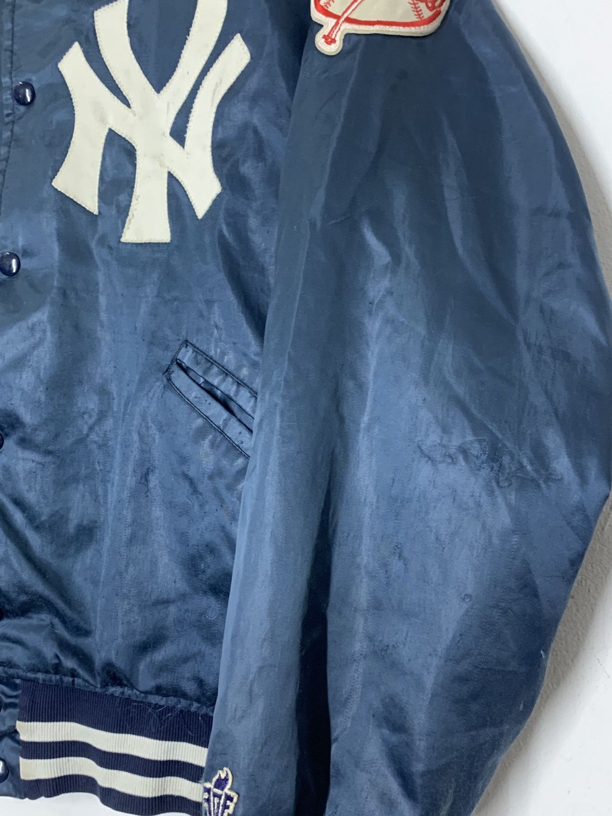 New York Yankees Vintage NY Yankees Baseball Varsity Jacket Size US M / EU 48-50 / 2 - 5 Thumbnail