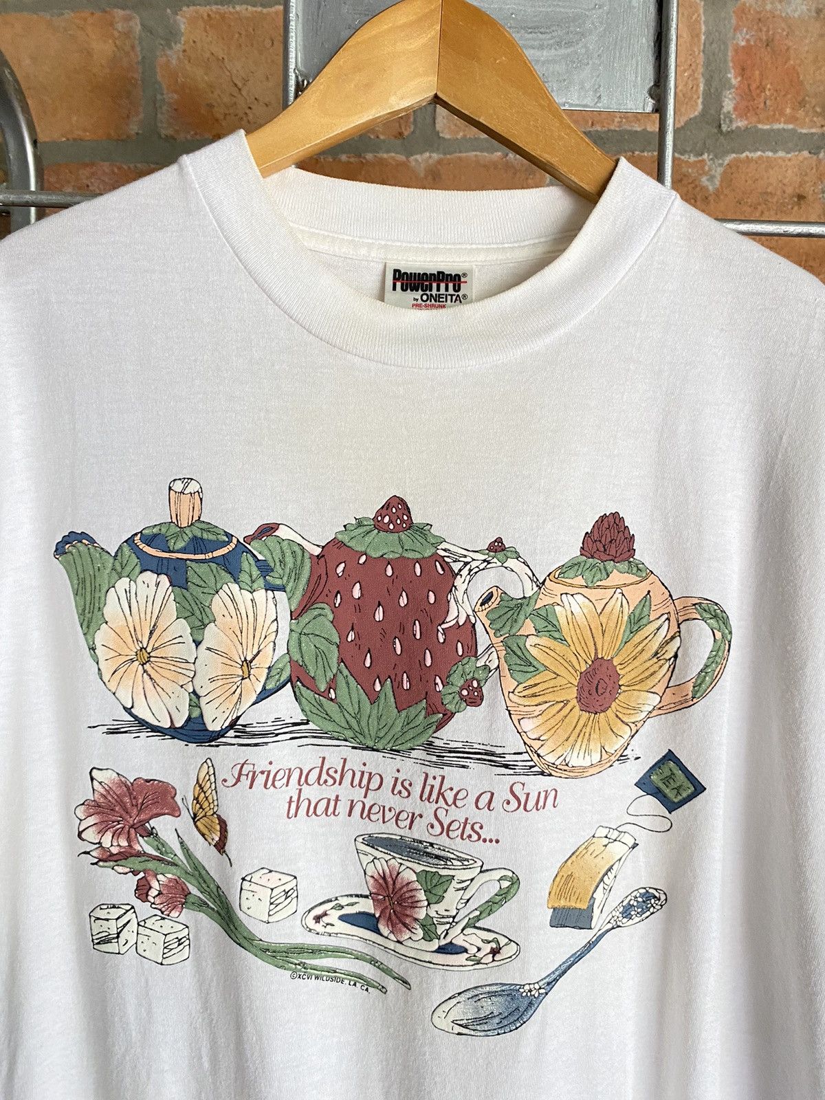 Vintage Vintage tea print tee Size US M / EU 48-50 / 2 - 10 Thumbnail
