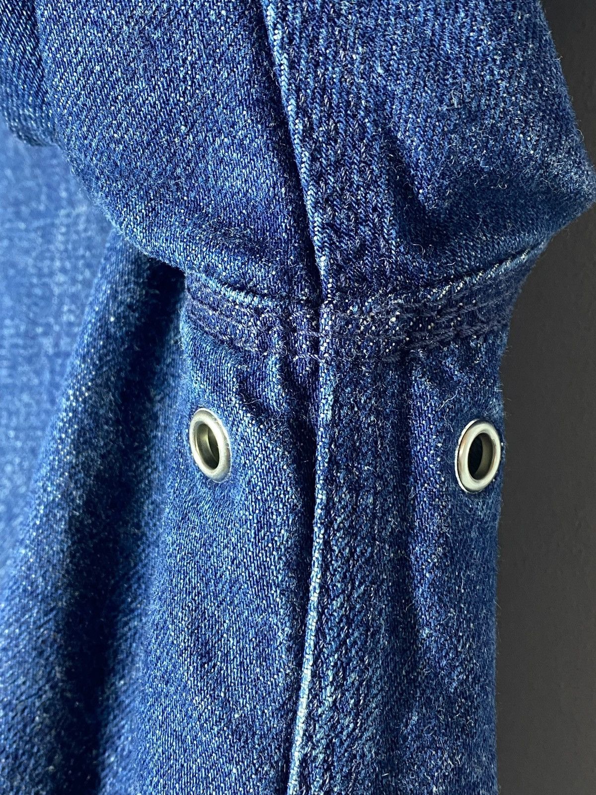 A.P.C. × Carhartt A.P.C. Carhartt Sherpa Trucker Vibes Raw Denim Paris Collab Size US S / EU 44-46 / 1 - 17 Thumbnail