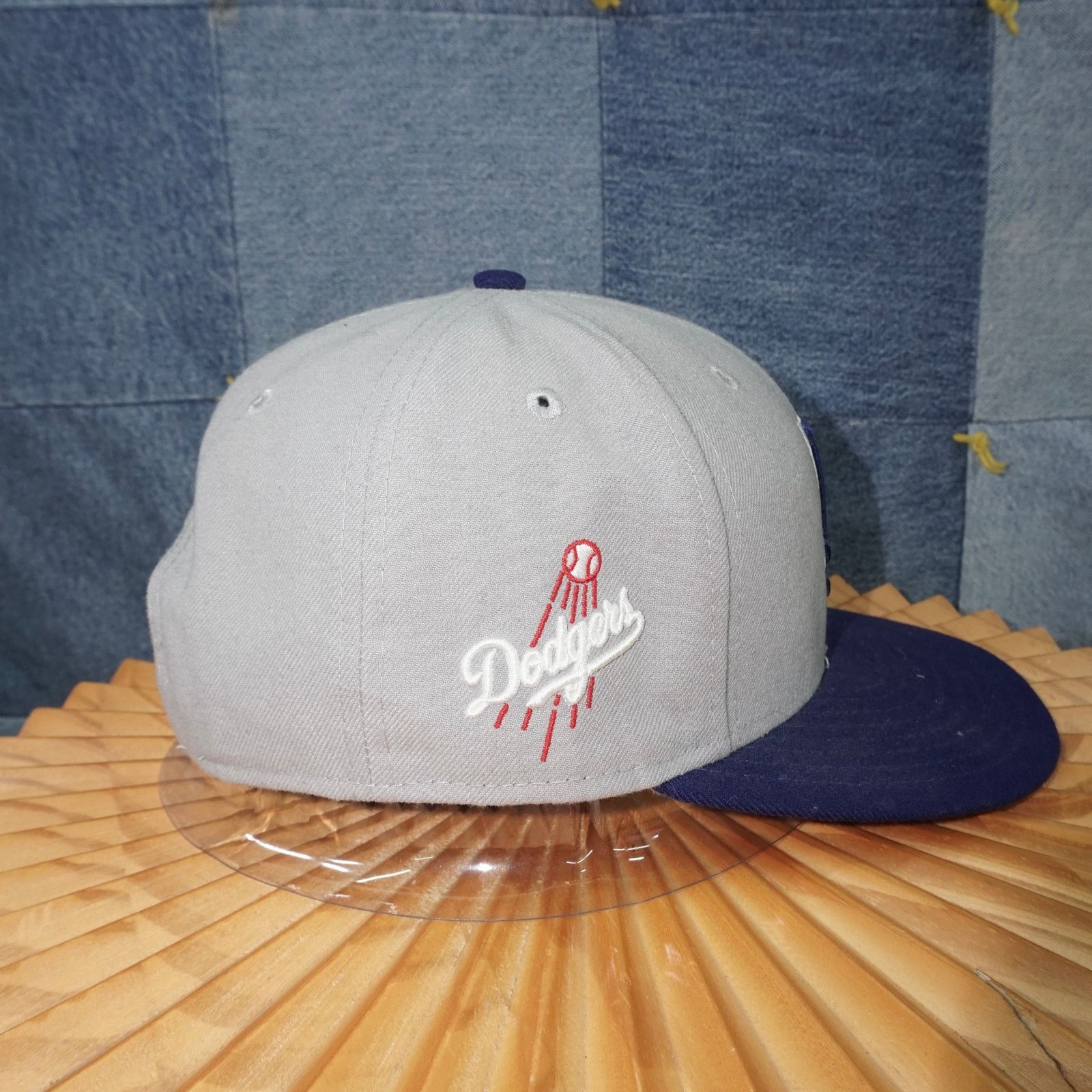 New Era OSFA - Vintage Y2K Y2K Los Angeles Dodgers LA embroider hat Size ONE SIZE - 4 Thumbnail