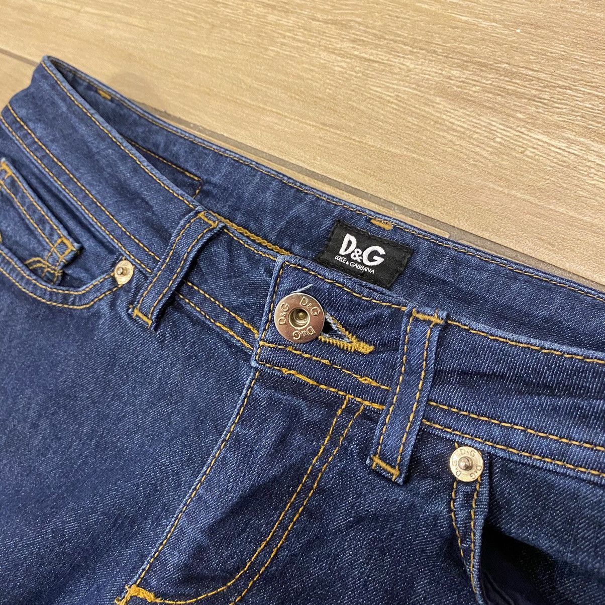 Dolce & Gabbana × Vintage Vintage Dolce & Gabbana D&G Blue Denim Jeans Pants Size 25" / US 0 / IT 36 - 4 Thumbnail