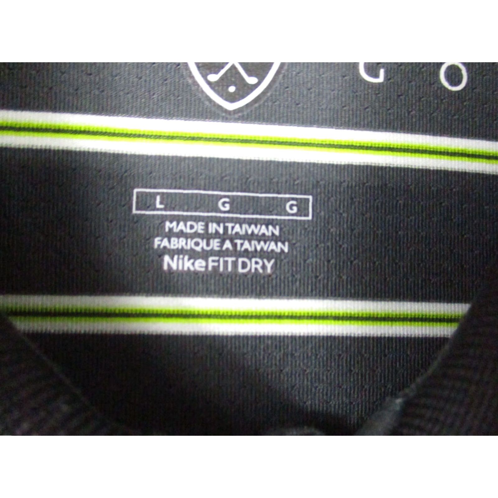 Nike Nike Golf Polo Shirt L Men Blue Green Stripe Short Sleeve Greystone Grey Cup Size US L / EU 52-54 / 3 - 6 Thumbnail