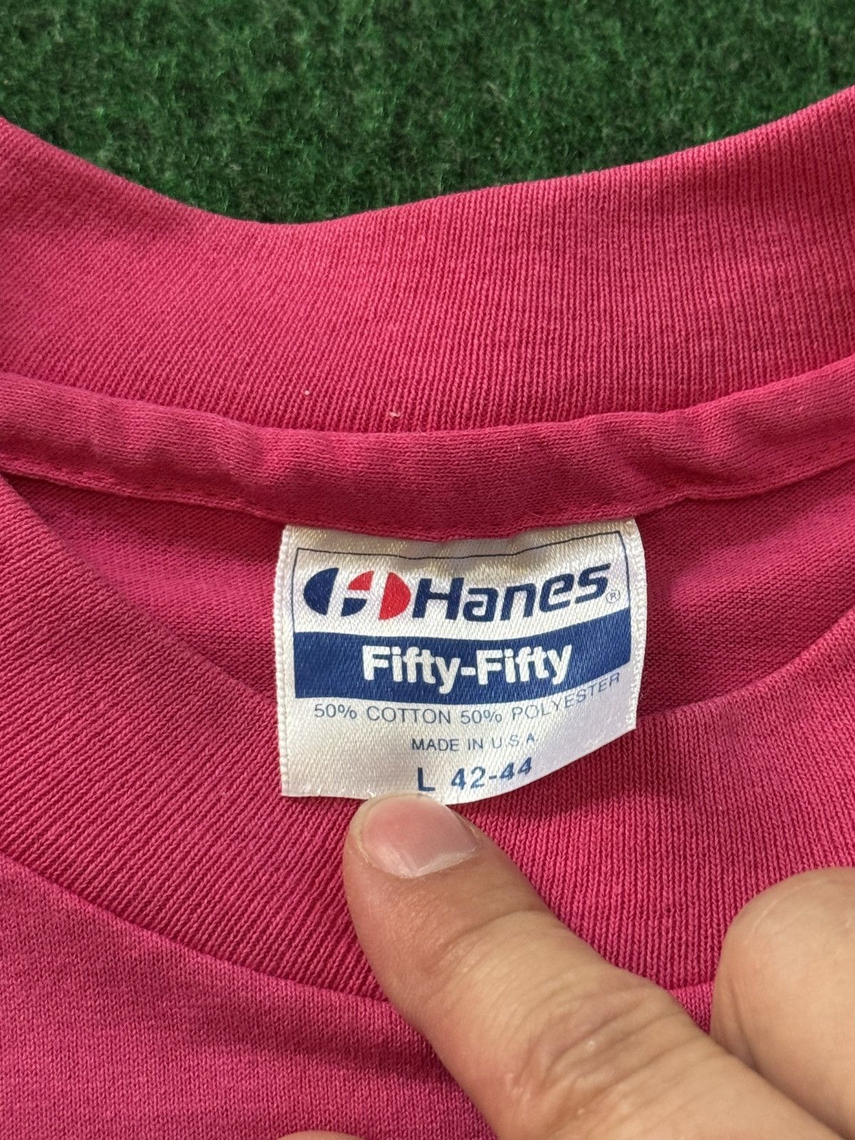 Hanes 90s I’d Pick More Daises If I Could Live Life Over T Shirt Size L / US 10 / IT 46 - 4 Thumbnail