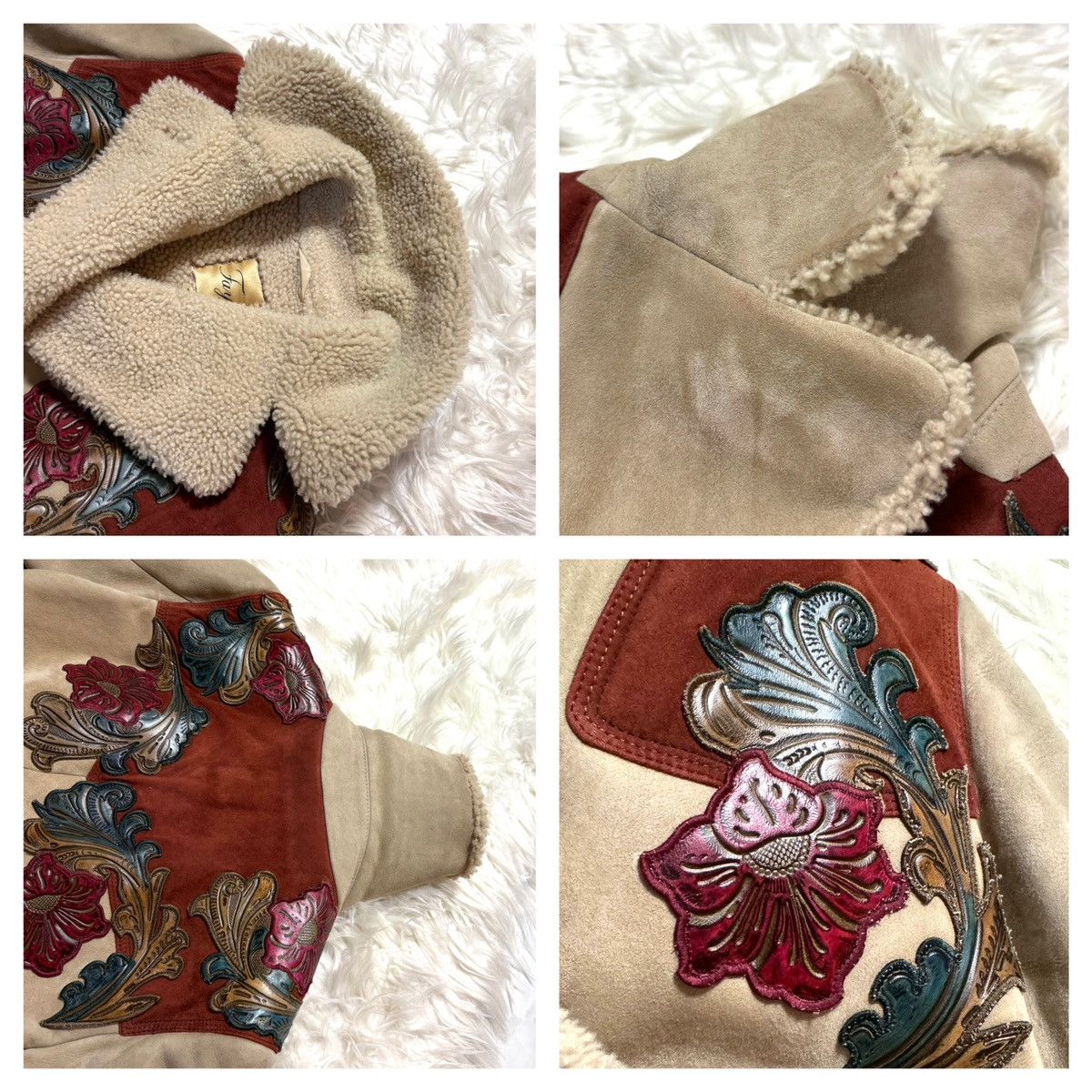 Fay List price 850,000 yen fay Tod's Flower Leather Switch Coat Size S / US 4 / IT 40 - 4 Thumbnail