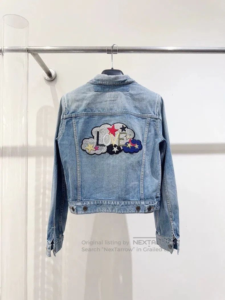 Other SLP Saint Laurent Distressed Denim Jacket. Size US L / EU 52-54 / 3 - 4 Thumbnail