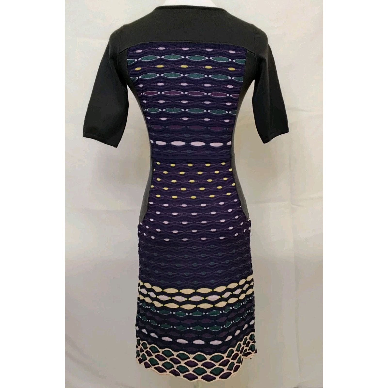 Missoni Missoni Knit Dress Women's US 2 Gray Purple Made in Italy Size XS / US 0-2 / IT 36-38 - 3 Thumbnail