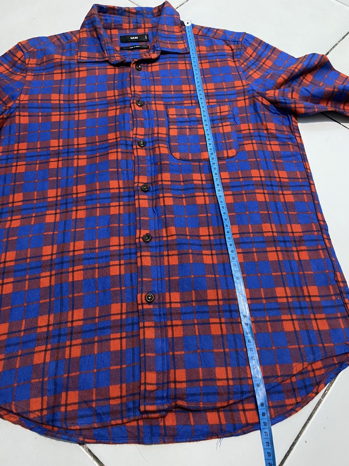 Flannel × HARE × Japanese Brand HARE Checker Flannel Size US M / EU 48-50 / 2 - 9 Thumbnail
