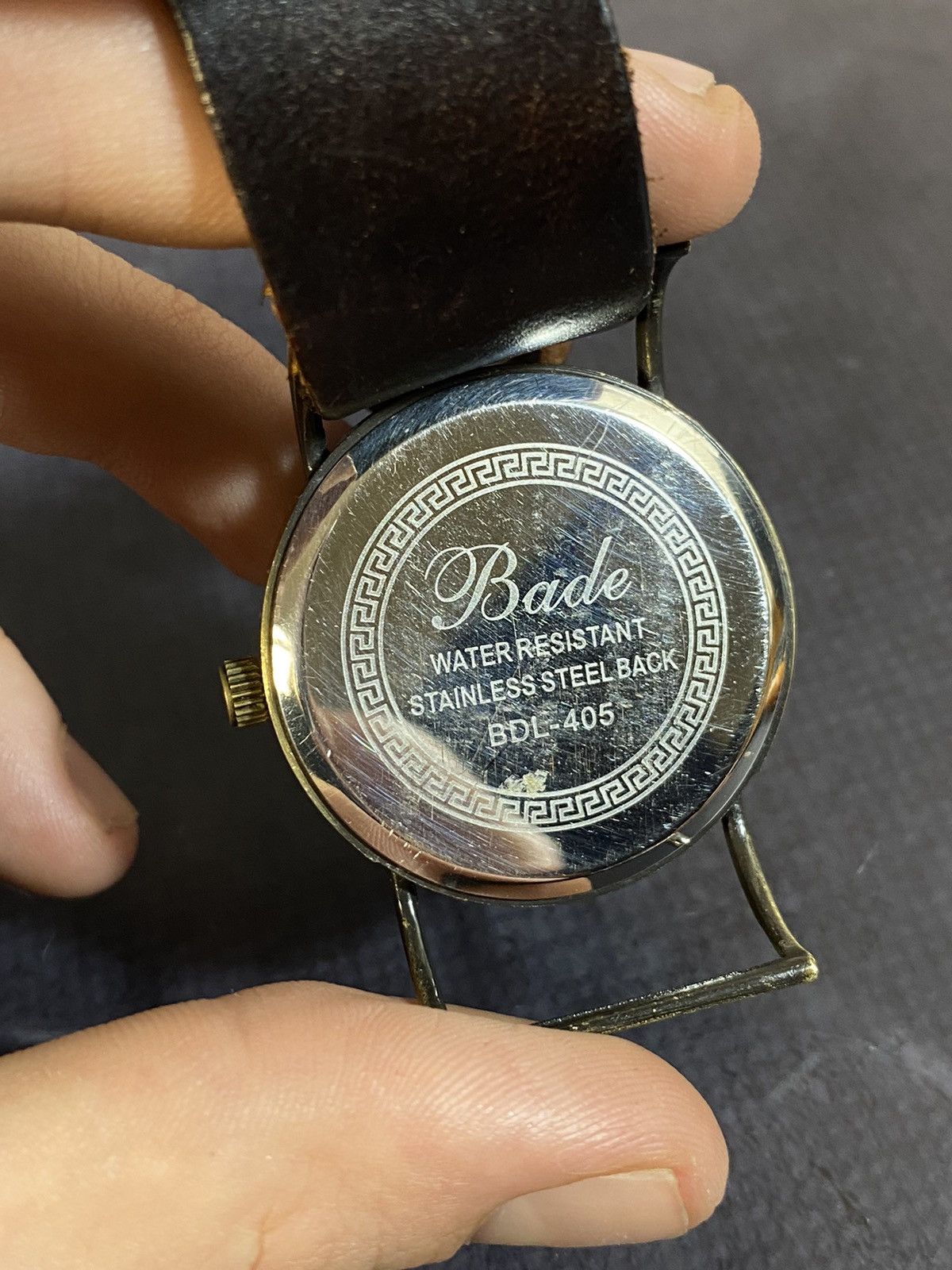 Japanese Brand Bade Classic Brown Leather Watch Japanese Brand Size ONE SIZE - 7 Thumbnail