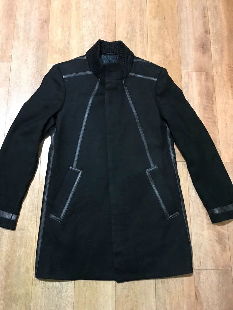 Givenchy Givenchy Classic black thick wool winter coat Size US L / EU 52-54 / 3 - 2 Thumbnail