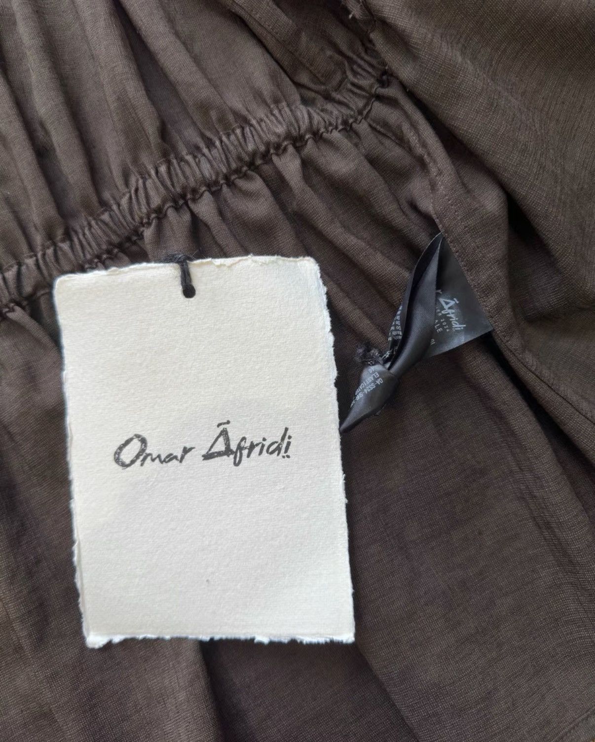 Omar Afridi Omar Afridi Linen Zip Shirt K23 Size US S / EU 44-46 / 1 - 5 Thumbnail