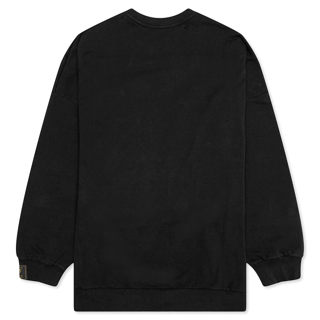 Raf Simons Raf Simons Grimcrawler Destroyed Crewneck Sweatshirt Size US M / EU 48-50 / 2 - 4 Thumbnail