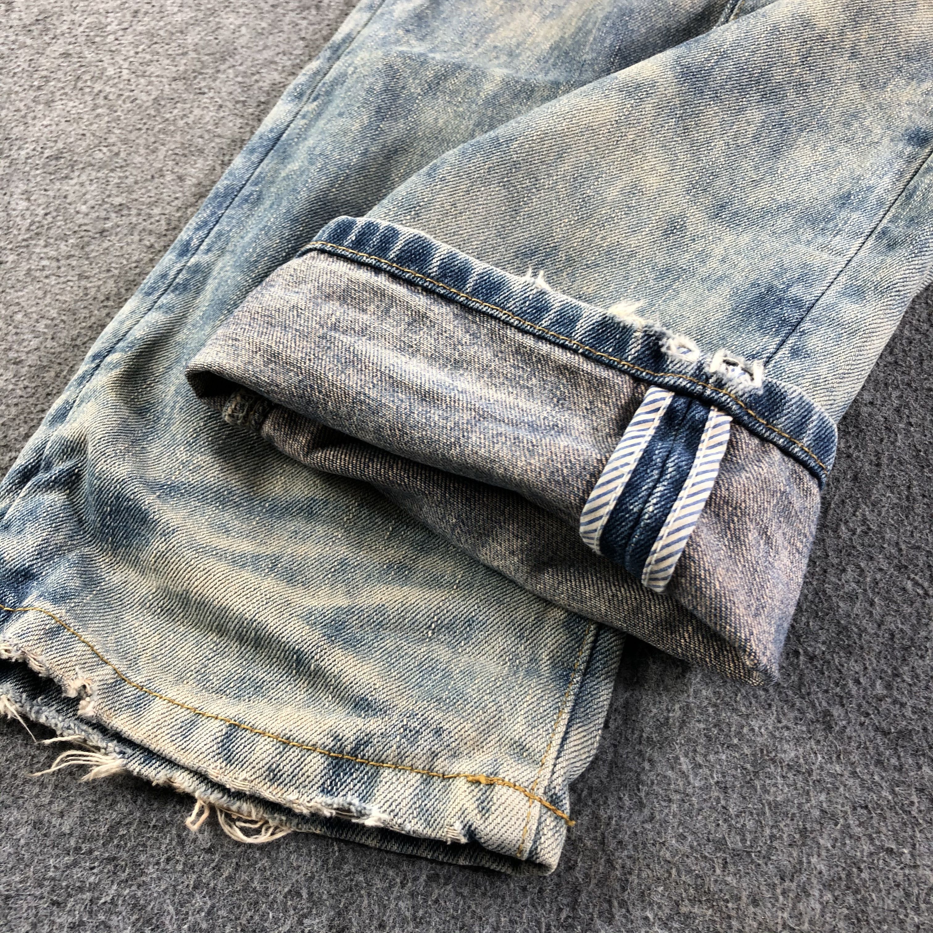 Japanese Brand Japanese Brand A.V.H Jeans Acid Wash Denim -J2832 Size US 31 - 7 Thumbnail