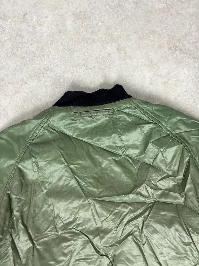 Prada AW2009 Prada Green Nylon Lined Bomber Jacket Size US M / EU 48-50 / 2 - 6 Thumbnail