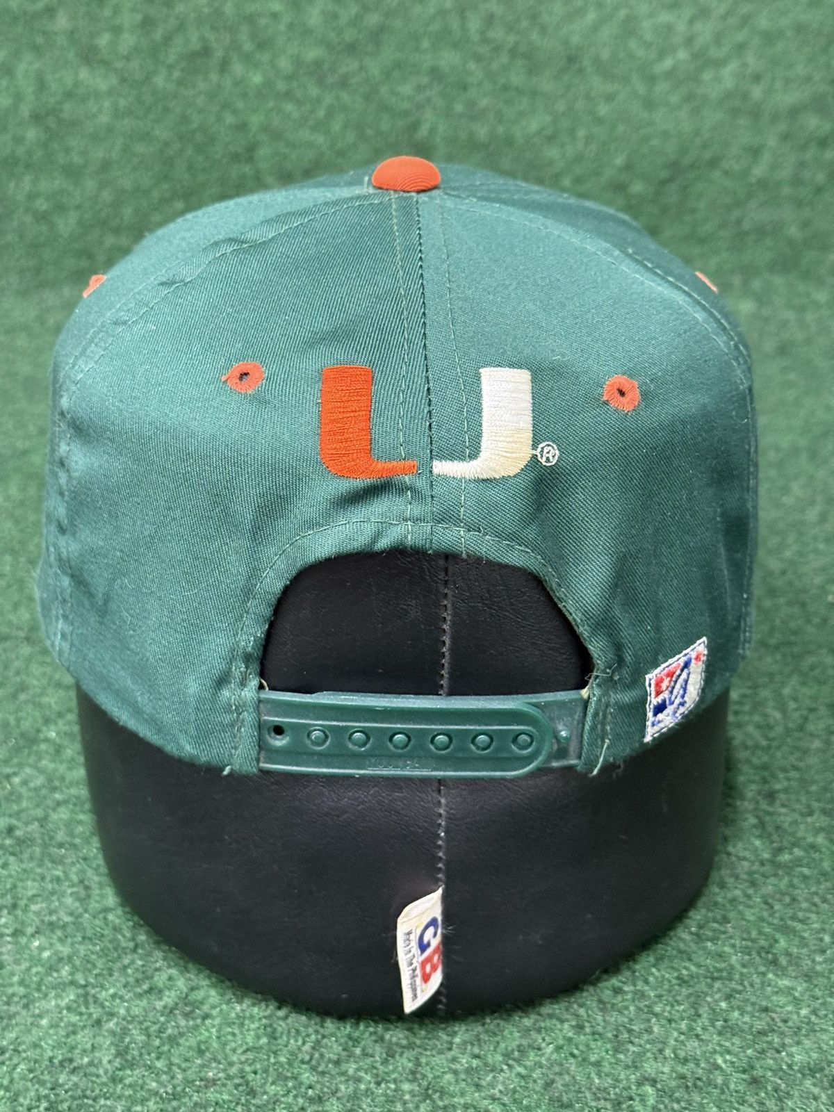 The Game Vintage University of Miami Hurricanes YoungAn Snapback Hat Size ONE SIZE - 2 Thumbnail