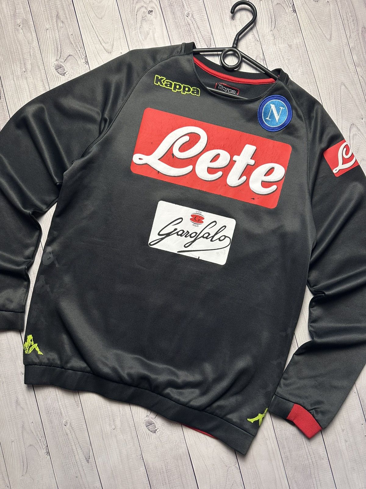 Kappa Vintage Napoli big logo sweatshirt Kappa size L rare Size US L / EU 52-54 / 3 - 3 Thumbnail
