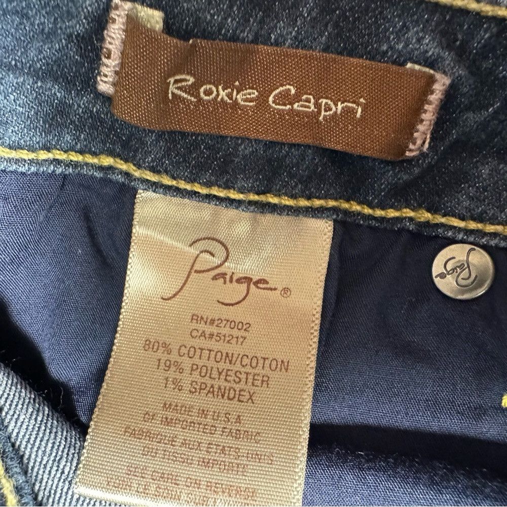 Paige Paige Roxie Capri Jeans Size 27 Size 27" / US 4 / IT 40 - 6 Thumbnail