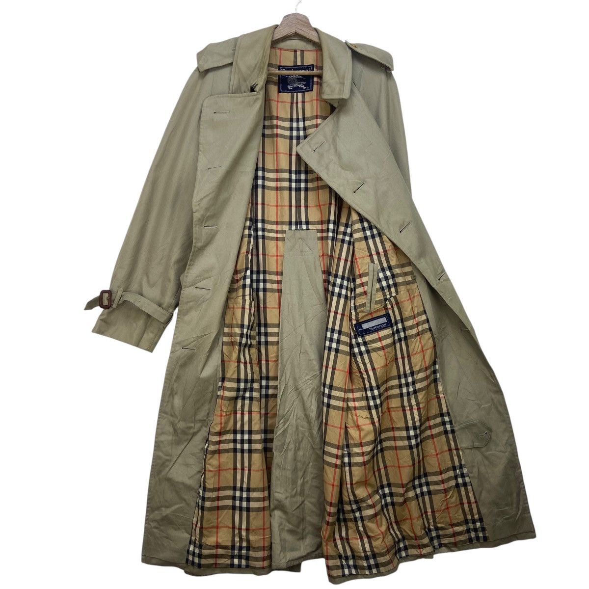 Burberry Prorsum Burberry’s Prorsum Nova Check Double Breasted Trench Coat Size US M / EU 48-50 / 2 - 3 Thumbnail
