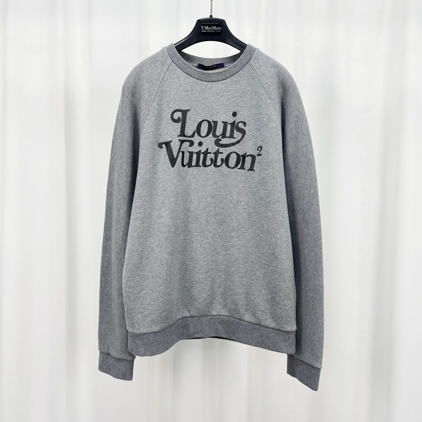 Louis Vuitton Louis Vuitton Nigo Logo Gray Sweatshirt Size US M / EU 48-50 / 2 - 1 Thumbnail