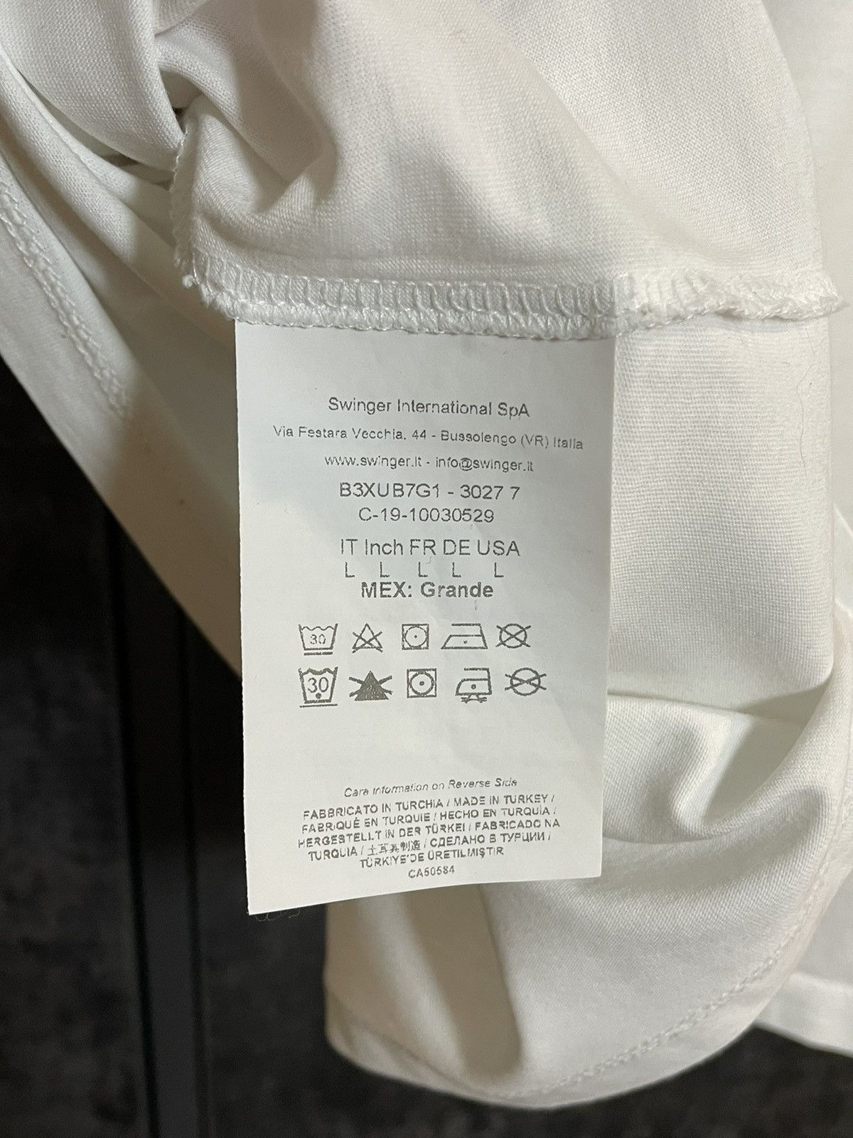 Lamborghini × Supreme Automobili Lamborgini White Big Logo T-shirt Balenciaga Size US L / EU 52-54 / 3 - 10 Thumbnail