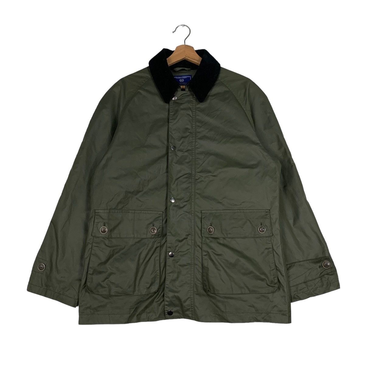 Japan Rags PURPLE & YELLOW Life Style Green Army Jacket #0526-C24 Size US M / EU 48-50 / 2 - 1 Thumbnail