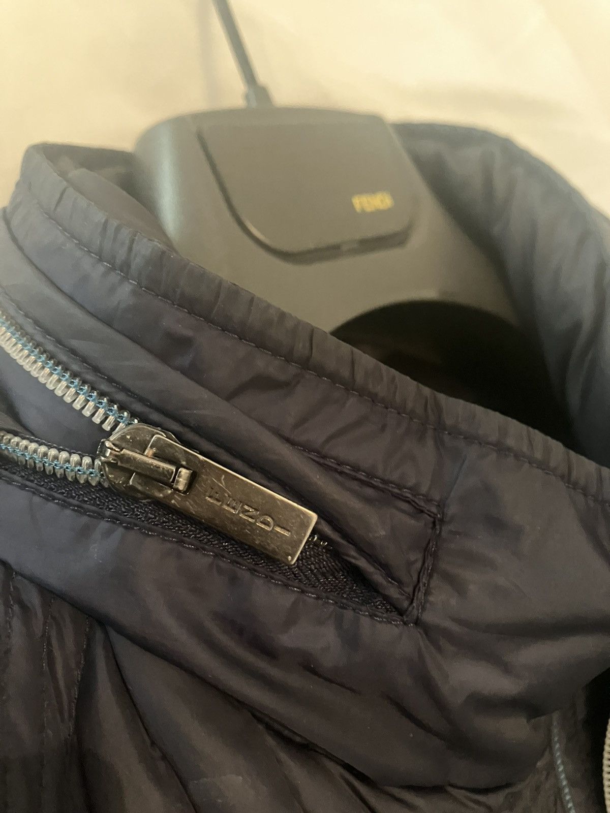Fendi Puffer Jacket Fendi Blue Size US L / EU 52-54 / 3 - 7 Thumbnail