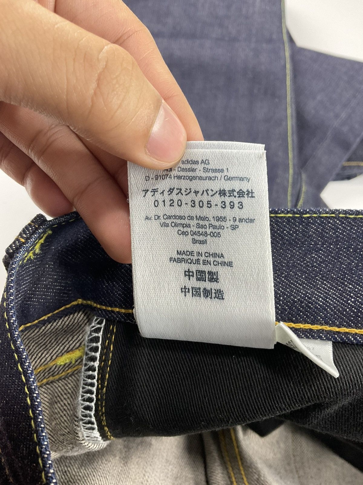 Y-3 Y3 - Yohji Yamamoto Selvedge Raw Denim Size US 30 / EU 46 - 18 Thumbnail
