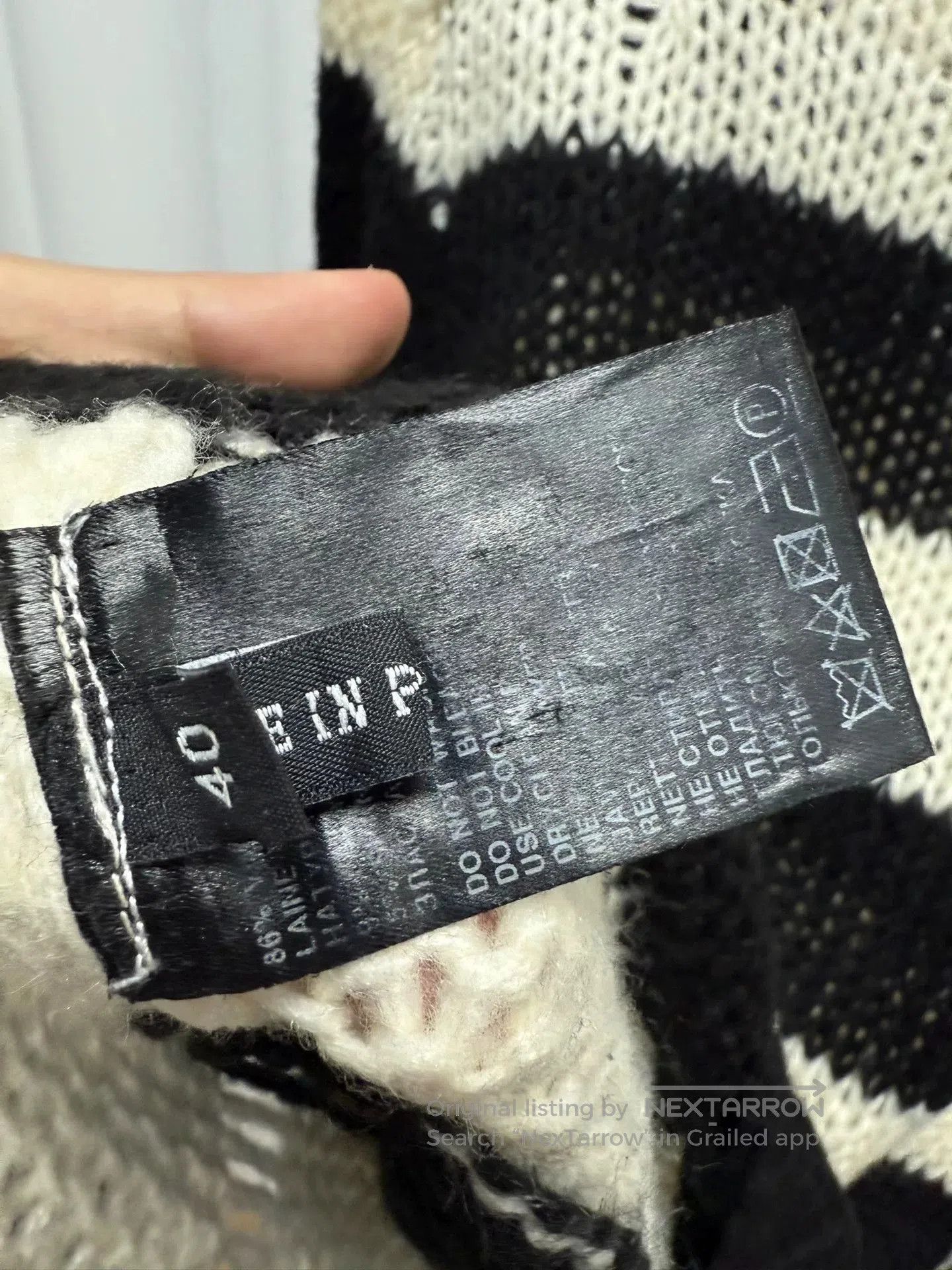 Ann Demeulemeester striped black and white sweater by ann demeulemeester. Size US M / EU 48-50 / 2 - 7 Thumbnail